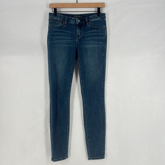 Prana Denim - prAna Kara Skinny‎ Jeans Womens 6/28 Blue Denim Organic Cotton Stretch Mid Rise